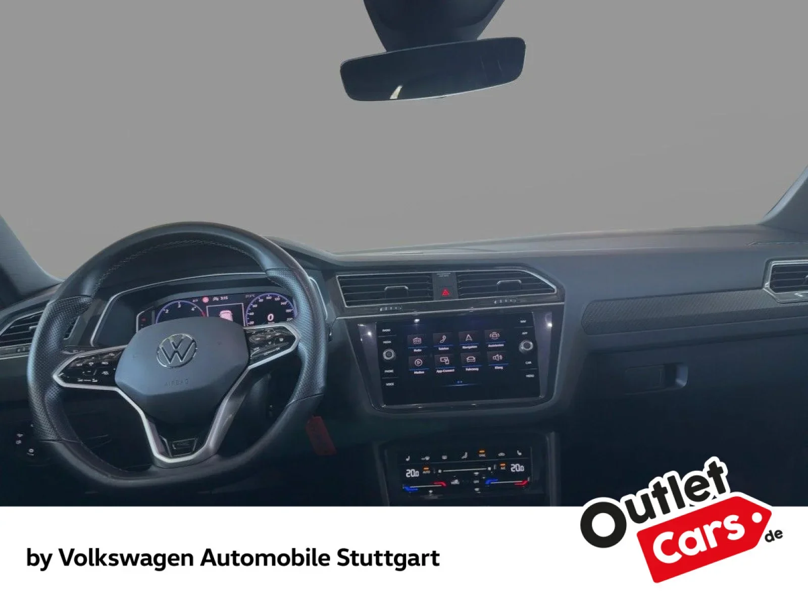 Volkswagen Tiguan R-Line 2.0 TDI Navi AHK Kamera LED ACC
