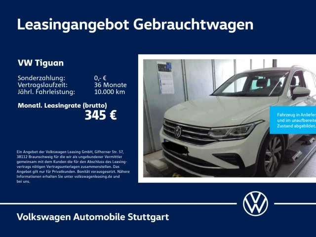 Volkswagen Tiguan Elegance 1.5 TSI DSG Navi ACC LED PDC SHZ