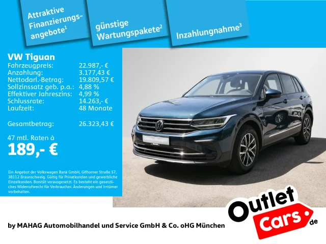 Volkswagen Tiguan 1.5 TSI LED Sitzhz App DSG