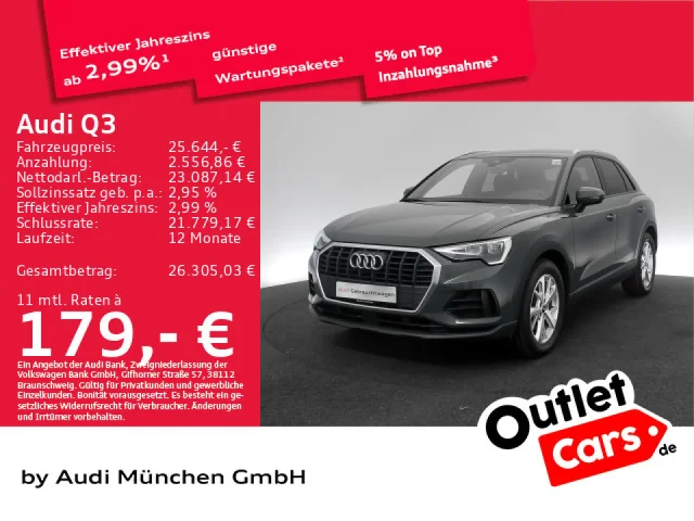 Audi Q3 35 TDI S Tronic Virtual+/Navi+/GRA