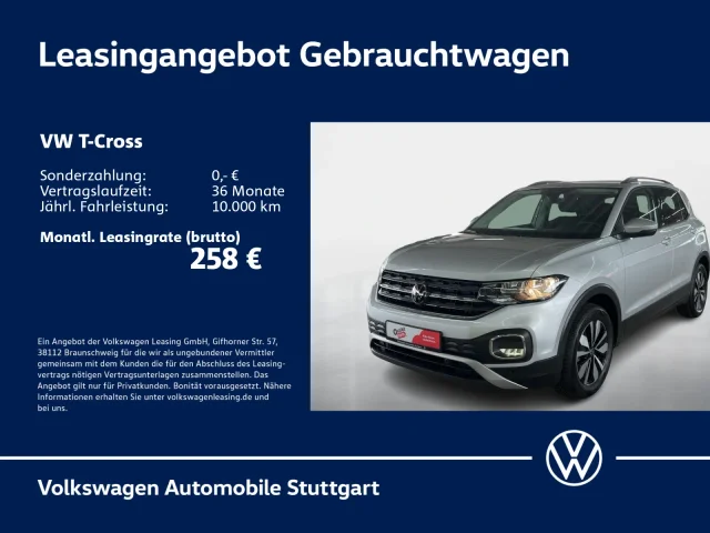 Volkswagen T-Cross Move 1.0 TSI DSG Navi ACC SHZ PDC