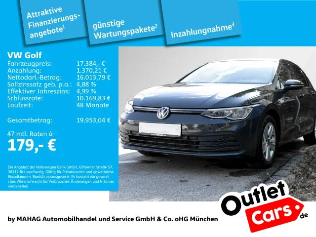 Volkswagen Golf VIII Life 2.0 TDI LED Navi Sitzhz ParkPilot APP DSG