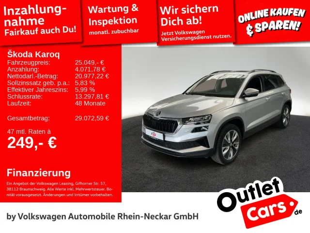 Škoda Karoq 2.0 TDI Style DSG 4x4 Navi Pano Kamera UVM