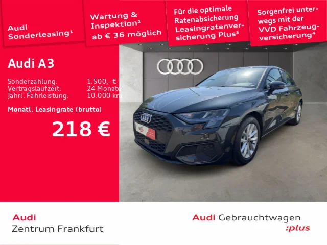 Audi A3 30 TFSI Sportback Navi VC DAB Tempomat PDC Sitzheizung