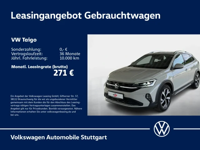 Volkswagen Taigo Style 1.0 TSI Kamera LED Bluetooth SHZ