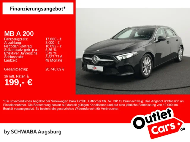 Mercedes-Benz A 200 Progressive *NAVI*CLIMA*LED*ab 199,-€*
