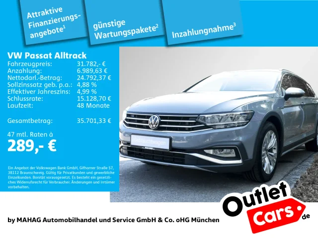 Volkswagen Passat Variant Alltrack 2.0 TDI 4Mot LED Navi AHK ParkPilot RearView APP DSG