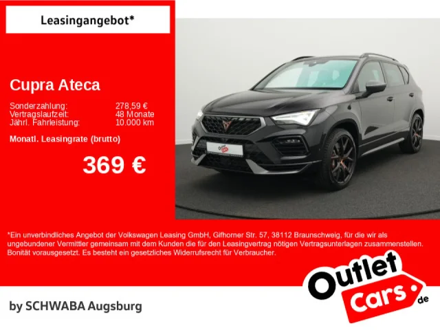 Cupra Ateca 2.0 TSI 4Drive AHK*NAV*R-KAM*19"