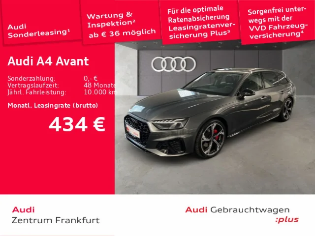Audi A4 Avant 40 TDI S Tronic S Line Navi Pano Matrix-LED PDC Sitzheizung