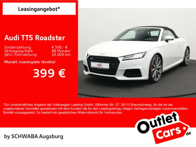 Audi TTS Roadster 2.0 TFSI Quattro *NAVI*20"*ab 399€