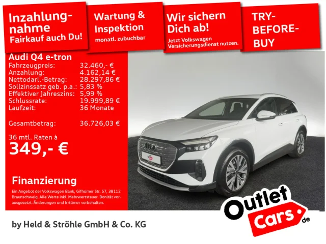 Audi Q4 40 E-tron KAM LED NAVI+ SHZ