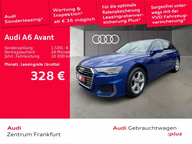 Audi A6 Avant 40 TDI S Tronic S Line LED Navi DAB PDC Sitzheizung