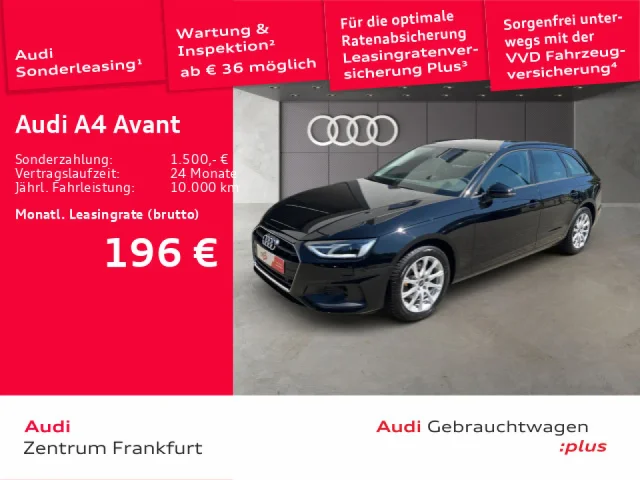 Audi A4 Avant 35 TFSI S Tronic Navi PDC LED Sitzheizung