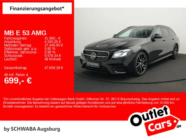 Mercedes-Benz E 53 AMG T-Modell 4Matic+ HdUp*LUFT*20"