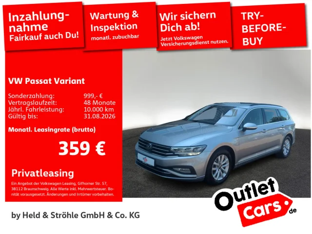 Volkswagen Passat Variant Business 2.0 TDI DSG LED NAV AHK