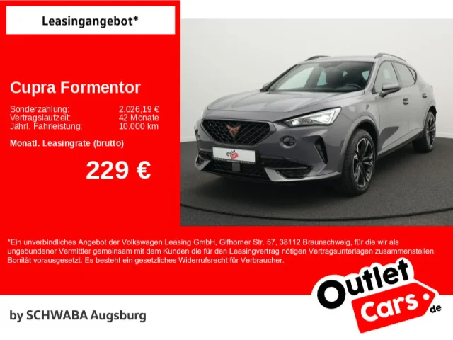 Cupra Formentor 1.5 TSI DSG NAV*R-KAM*18"