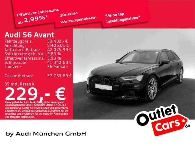 Audi S6 Avant TDI Tiptr. Virtual/Navi+