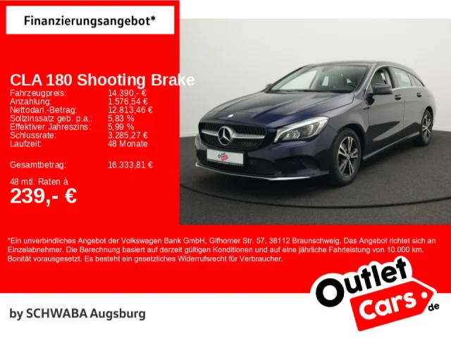 Mercedes-Benz CLA 180 Shooting Brake LED*SHZ