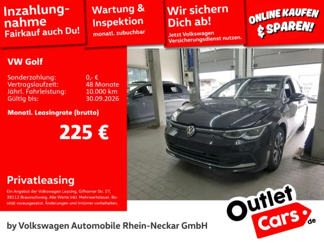 Volkswagen Golf VIII Active 2.0 TDI Panoramadach Automatik LED Kamera
