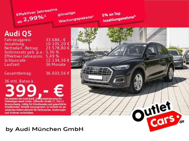 Audi Q5 50 TFSI E Qu. S Tronic AHK/Virtual/Navi