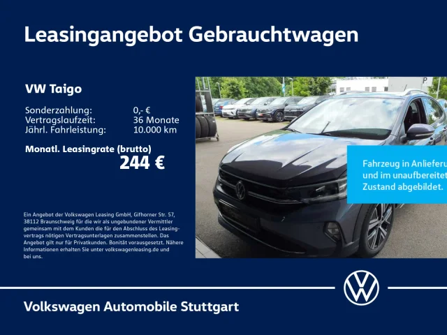Volkswagen Taigo Style 1.0 TSI DSG Navi LED ACC SHZ PDC