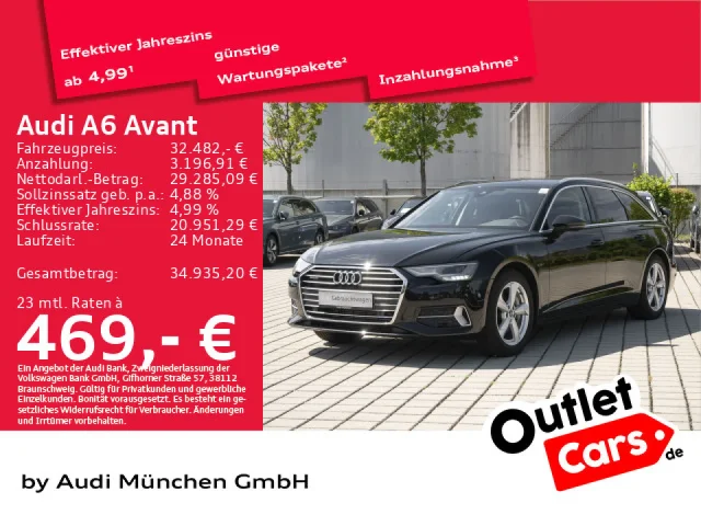 Audi A6 Avant 50 TFSI E Qu. AHK/Navi+