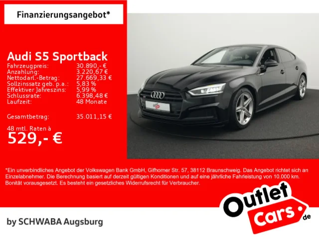Audi S5 Sportback 3.0 TFSI Qu. *StdHZ*MATRIX*R-KAM*18