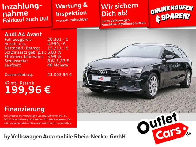 Audi A4 Avant 40 Quattro TDI AHK Klima PDC Uvm