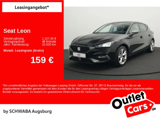 Seat Leon FR 1.0 ETSI DSG *ACC*LED*NAVI*SPUR*17''*