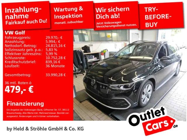 Volkswagen Golf Alltrack BLACK STYLE 2.0 TDI DSG 4M AHK KAM
