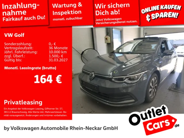 Volkswagen Golf Active 2.0 TDI Pano Automatik LED AHK Kamera Uvm