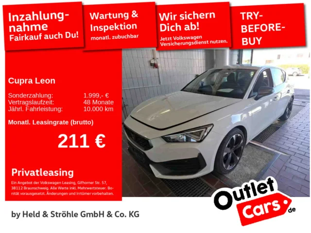 Cupra Leon 1.5 TSI LED PDC SHZ ACC VIRTUAL SFW