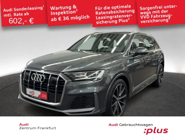 Audi Q7 55 TFSI Qu S Line 7-Si AHK VC+ Luft Standhzg