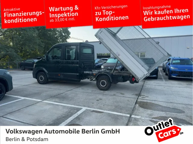 Volkswagen Crafter 35 2.0 TDI Pritsche DOKA L2 FWD AZV