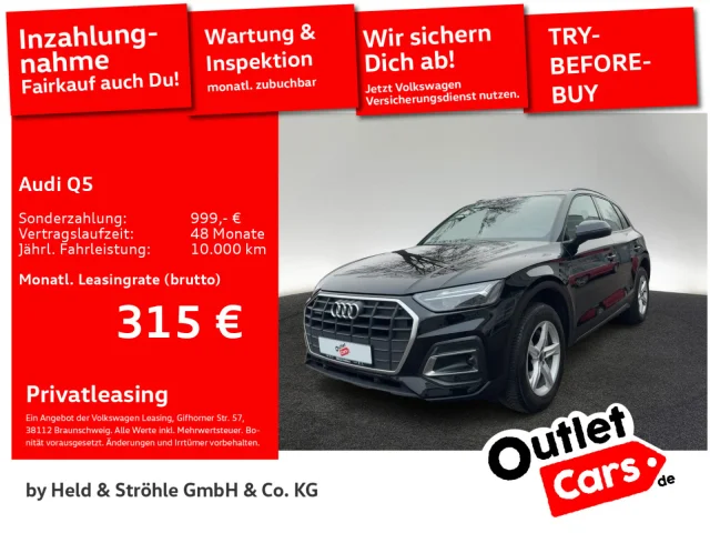 Audi Q5 40 TDI Qu 18 AHK LED NAV+ R-KAM SOUND VIRT+